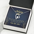 thumbnail image 3 of To Mom Mom Best Hug Forever Necklace w Message Card, 3 of 20