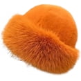 thumbnail image 2 of 2026New Women's Faux Fur Bucket Hat Plush Winter Hat with,Warm Fluffy Fisherman Cap for Cold Weather,Outdoor,Camping, 2 of 11