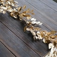 Efavormart 6ft Metallic Gold Magnolia Leaf Table Garland, DIY Craft ...