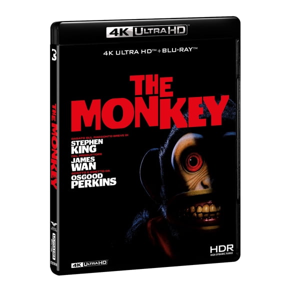 The Monkey - 4K (Bd 4K Bd Hd) (4K Ultra HD) Theo James Tatiana Maslany Christian Convery