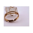 thumbnail image 6 of Natural Fluorite Gold Adjustable Ring, 6 of 6