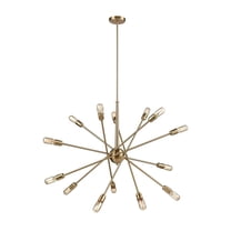 46242/14-Elk Lighting-Delphine - 4teen Light Chandelier in Modern/Contemporary Style with Mid-Century and Retro inspirations - 21 Inches tall and 38