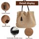thumbnail image 3 of Bolso de mano grande tejido de paja para mujer, bolso de hombro tejido a mano para playa, bolso de mano de paja con borlas, 3 of 6