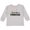 AC-Heather Grey, variant on Inktastic Grandpa's Princess Crown and Flowers Girls Long Sleeve Toddler T-Shirt