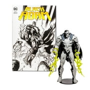McFarlane Toys DC Direct Black Adam Line Art with Exclusive Comic Book - 7 in Page Puncher Collectible Figure