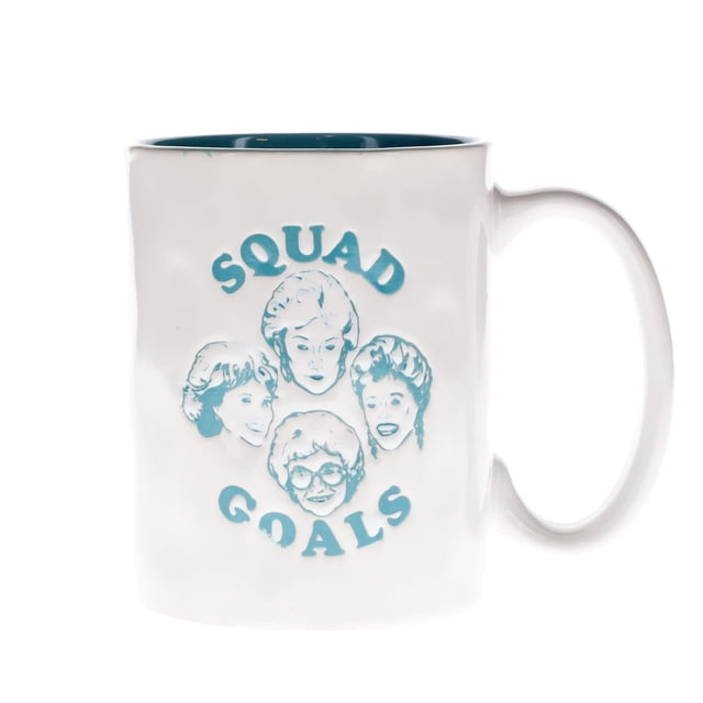 Taza Silver Buffalo The Golden Girls Squad Goals, 450 ml