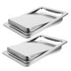 thumbnail image 5 of TABLETREANDS 2Ud Recessed Para Basura En Acero Inoxidable Resistente Con De Bajo Ruido Para Cocina, 5 of 8