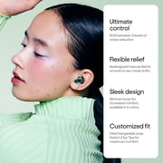 Loop Switch 2 Adjustable Ear Plugs – 3 Noise Relief Modes For Ultimate Control | Flexible Noise Reduction Earplugs For Focus, Travel, Socializing, Festivals & More | 20-26 dB (SNR) Noise Reduction