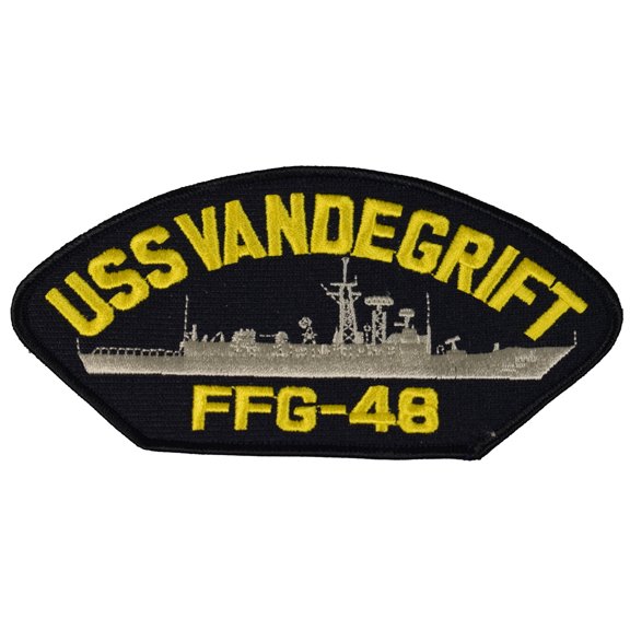 USS VANDEGRIFT FFG-48 SHIP PATCH - GREAT COLOR - Veteran Owned Business