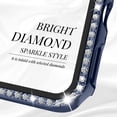 thumbnail image 3 of Apple Watch Case with Screen Protector for Apple Watch 42mm Series 3/2/1, Bling Crystal Diamond Rhinestone Ultra-Thin Bumper Full Cover Protective Case for Women Girls iWatch Blue, 3 of 5