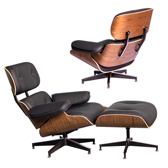 UTILIA Sillón Lounge Reclinable Individual con Ottoman, Diseño Moderno Tipo Sofá para Sala, Recámara u Oficina, Estilo Elegante y Cómodo para Adultos