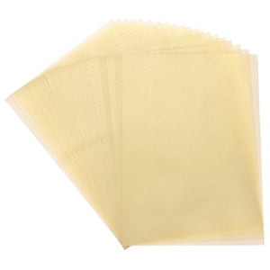 40 Feuille orange jaune Transparence 11.7" x 8.2" Papier Vellum imprimable pour imprimer les invitations de mariage
