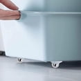 thumbnail image 4 of Ruedas para muebles pequeños de 8 piezas Ruedas direccionales Mini ruedas para muebles Ruedas laterales para muebles con tornillos, 4 of 5