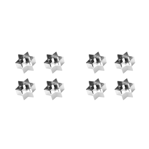 Naiovety Surtido de 4 piezas de moldes para pasteles, molde portátil de acero inoxidable para Mousse, herramienta de cocina para hornear Type1 NO1