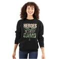thumbnail image 3 of US Army Logo Heroes Wear Camo Eagle Sweatshirt for Men or Women Brisco Brands S, 3 of 6