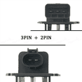 thumbnail image 2 of 3X 25385-1M000 Radiator Fan Blower Motor Resistance for 09-16 Forte 253851M000, 2 of 6