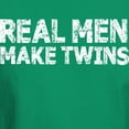thumbnail image 3 of CafePress - REAL MEN MAKE TWINS T Shirt - Men's Classic Graphic Cotton T-Shirt, 3 of 4