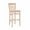 Beige, variant on Linon Home Decor BS293UNFIN02ASU 44 x 18.5 x 20 in. Teresa Barstool - Unfinished - Set of 2 - Pack of 2