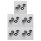 thumbnail image 1 of Matsuzay Aireador de grifo de acero inoxidable, rociador de grifo antisalpicaduras, filtro de boquilla para grifo de baño de cocina, 3/5 Uds Type2 NO2 Matsuzay CBP435823, 1 of 4