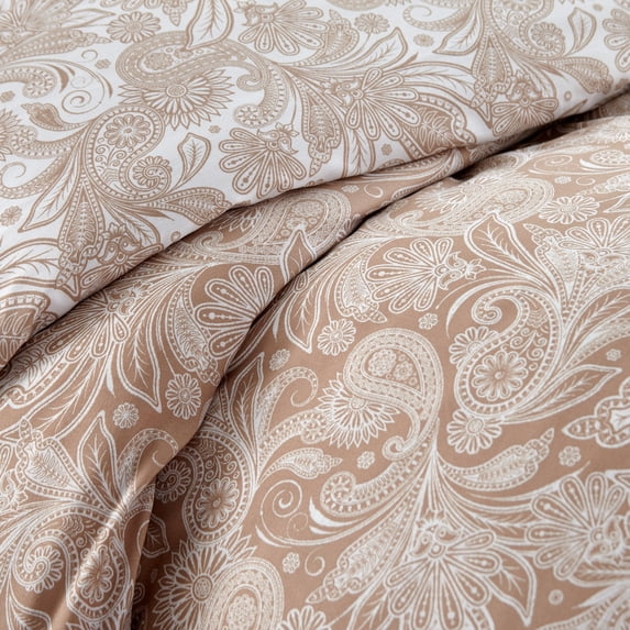 Southshore Fine Linens Perfect Paisley Down Alt 3-Pc Reversible Comforter Set