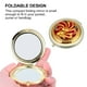 thumbnail image 2 of EeaseMX Espejo de maquillaje de doble cara, redondo, compacto, de mano, hueco, 2 unidades, 2 of 8