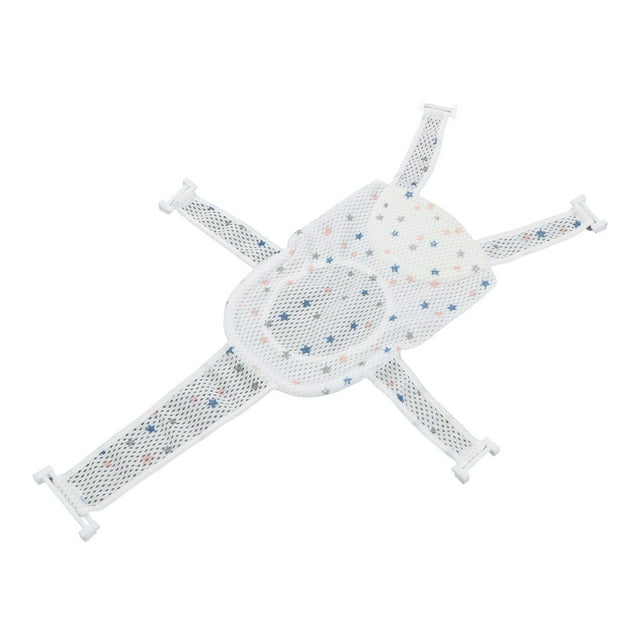 Asiento de Malla Suave Ajustable Para Bebé, Soporte para Baña, Red Antideslizante, Para Recién Nacidos Con Tela de Malla de Aire
