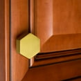 thumbnail image 2 of GlideRite 1-1/2 Inch Solid Hexagon Satin Gold Cabinet Knob, 2 of 6