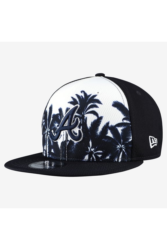 Men's New Era Navy Atlanta Braves 2026 Spring Training Fan Pack Grow 9FIFTY Snapback Hat