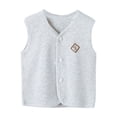 thumbnail image 4 of GYRATEDREAM 3 Pack Baby Toddler Vest Warm Sleeveless Jacket Spring Winter Children Waistcoat 6M-5T, 4 of 5