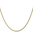thumbnail image 3 of Leslie's 14K 1.75mm Diamond-Cut Rope Chain (Weight: 5.06 Grams, Length: 18 Inches), 3 of 5