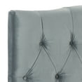 thumbnail image 3 of SAFAVIEH Axel Modern Glam Tufted Headboard, Twin, Wedgwood Blue, 3 of 4