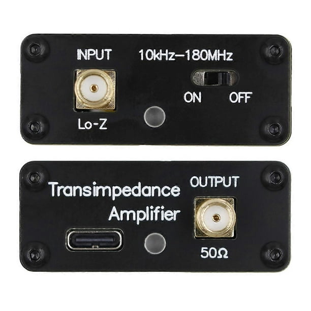 Mini Loop Antenna High Impedance Amplifier 10kHz-180MHz with Low Impedance Converter for Radio Walki