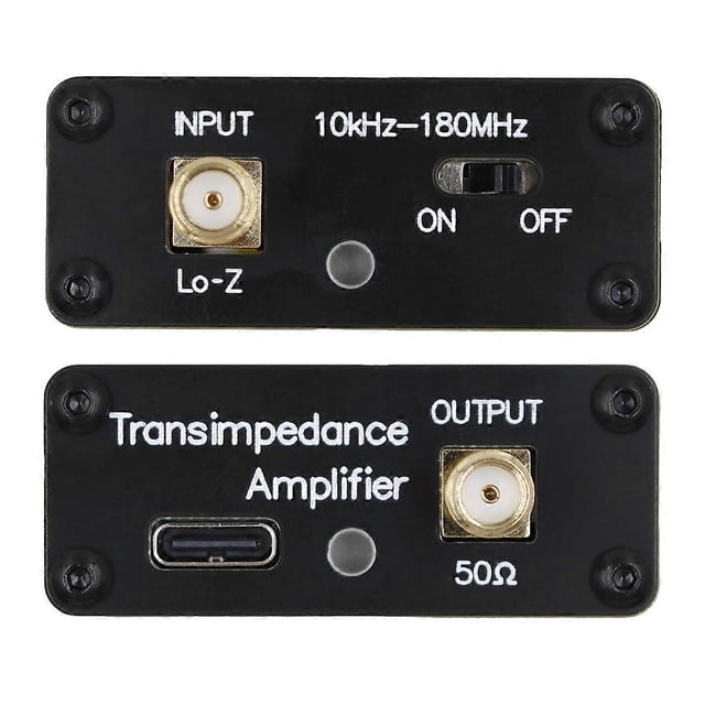Mini Loop Antenna High Impedance Amplifier 10kHz-180MHz with Low Impedance Converter for Radio Walki