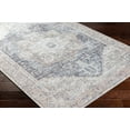 thumbnail image 5 of BoutiqueRugs Edan Traditional Medallion Area Rug - Machine Washable - Beige, Light Brown, Navy - 7'10" x 10'2", 5 of 14