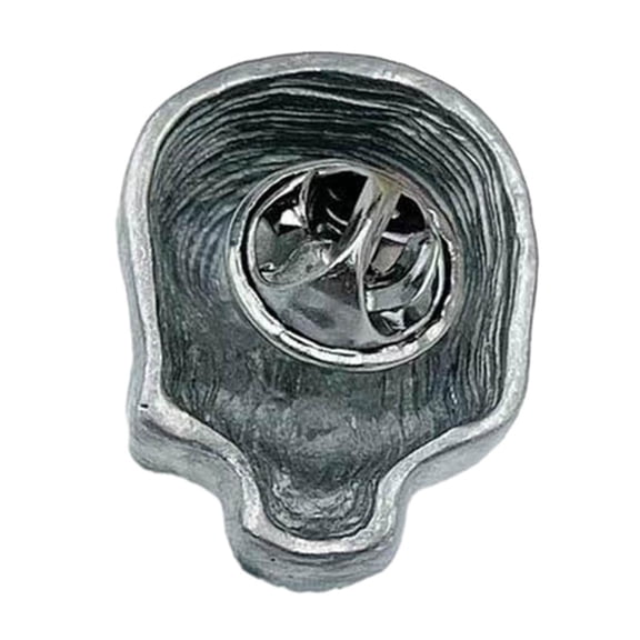 Osdhezcn Gothic Skull Lapel Pin Retro Skeleton Brooch Jewelry for Halloween Enthusiasts