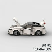 Speed Champions Car Back to the Futured Sets Model Building Bricks Supercar City Super Run Racing Sports Vehicle MOC Technique