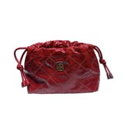 Tory Burch Willa Shine E/W - Women's Drawstring Bag (Berry)