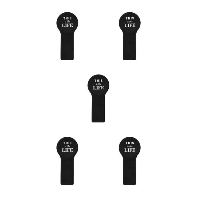 Cateissary Elevador de Asiento de Inodoro Autoadhesivo Tipo 2 Negro