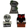 thumbnail image 1 of Bewildely Letreros colgantes de de Halloween Placa de tablero de de dibujos animados Adornos lindos de Halloween Adornos de lisa Iluminación y accesorios Bewildely HA013557-00, 1 of 1