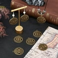 thumbnail image 5 of 30Pcs Tree of Life Charms Moon Goddess Charms Alloy Charm Hollow Pentagram Moon Charm Bronze Pagan Pendant for Bracelet Necklace Jewelry Making Hole: 3mm diy, 5 of 6