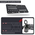 thumbnail image 3 of Universal Desk Mount Bracket Plate, Secure Sandblasted PC USB Handbrake Mount Plate Easy To Install  for TH8A Shifter, 3 of 7