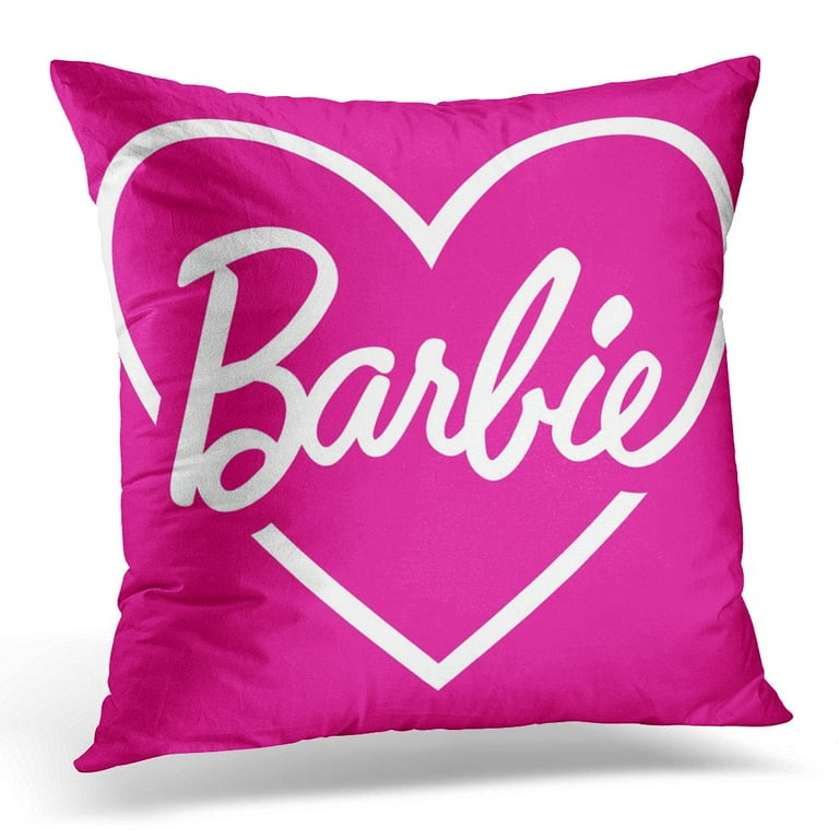STOAG Love Barbie Pink Heart Vintage Throw Pillowcase Cushion Case