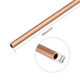 thumbnail image 2 of Uxcell 500mm Copper Round Tubing Pipe 3Pcs 4mm(ID)x6mm(OD)x500mm(L), 2 of 3