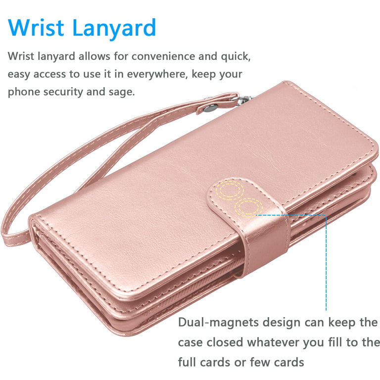 OFFICE LUXURY MULTI-CARD Magnetic Leather Business ID Holder
