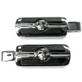 thumbnail image 4 of Krator Chrome Skull Foot Pegs Compatible with Honda Shadow 1100 Aero - 1999-2002 (Rear Only), 4 of 4