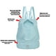 thumbnail image 4 of Mochila de natación para hombre y mujer | Compartimentos secos y húmedos | Bolsa impermeable de tela Oxford para fitness y deporte | Bolsa de almacenamiento para viajes, playa, gimnasio, yoga y, 4 of 7