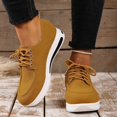 thumbnail image 5 of EKVAHL Orthopedic Dress Shoes for Women Lace Up Platform Casual Shoes, Soft Upper Comfort Walking Sneakers, Lightweight Non Slip Wedge Sole Daily Oxford Shoes, 5 of 6
