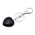 thumbnail image 2 of Llavero de Forma de Corazón Natural Yuyangstore de Piedras Preciosas Negro, 2 of 8