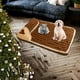 thumbnail image 4 of Cama para perros, colchón grueso, lavable, con esponja, suave y acolchado Marrón M, 4 of 8
