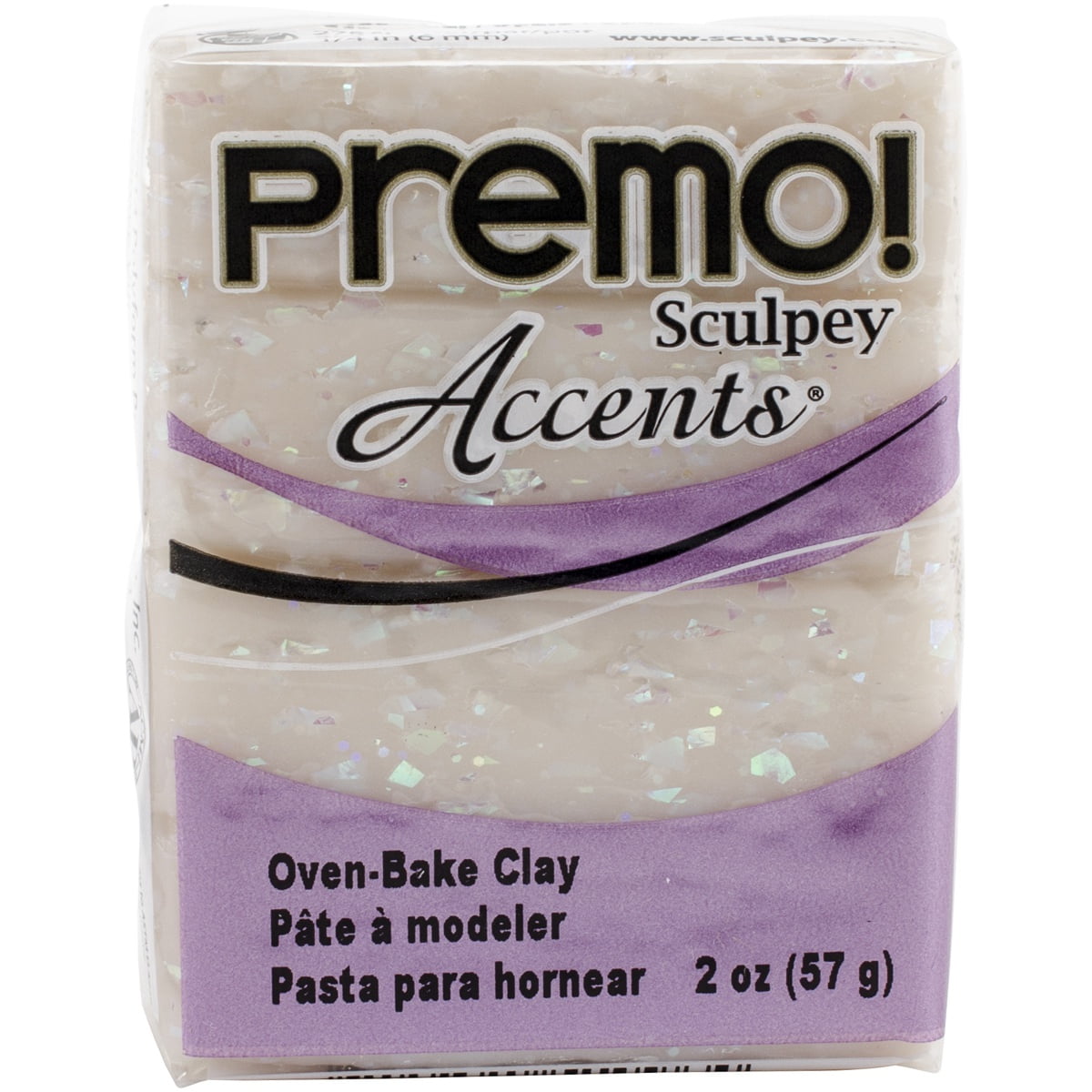 Sculpey Premo Accents oven-bake polymer clay, opal, Nr. 5109, 57 gr